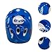 Yiju Kids Headgear for Biking and Skating, Blue