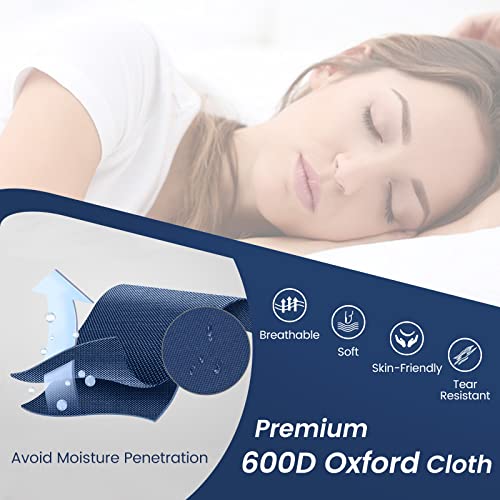 Goplus Folding Camping Cot With Carrying Bag, Portable Lightweight Outdoor Sleeping Cot For Adults Kids, 300Lbs Weight Capacity, Heavy-Duty Camping Cot Bed For Traveling, Hiking, Office Nap (Navy) #TOP4