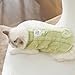 lamphle Pet Vest Cozy Apparel Clothes Winter Soft Fabric Dog Clothing Cat Pullover Fine Workmanship with Precise Wiring Easy to Clean Not Shed Sweater Green XL