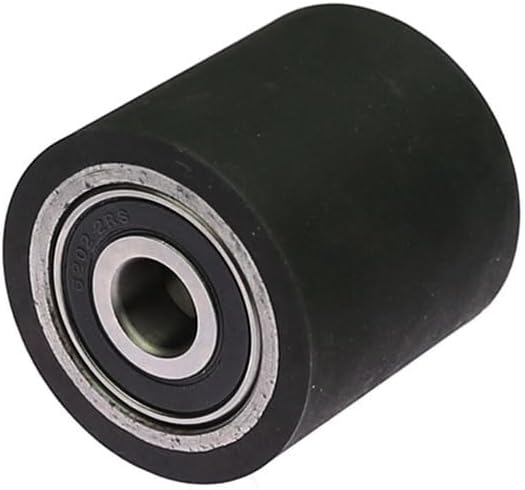 2"-14" x 2" Solid Rubber Contact Wheel with 6202-1/2 Bearings Work with Sanding Bands for Metal Kinfe Wood Grinding Polishing (2 x 2 inch, 90A)