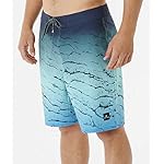 Lip Curl 033MBO / MIRAGE MEDINA Men's Board Shorts (Durable Water Repellent, Stretchable), Retro Blue, 30 - Image 3