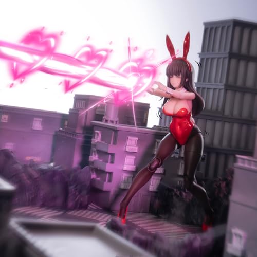 Figura de acción anime 6.1 pulg 1/12 Bunny Girl Rena miniatura 2