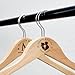 Fornixe Personalized Name Wedding Hanger, Custom Name and Date Engraved Wooden Hanger, Personalized Bride Groom Hangers for Wedding Engagement-14