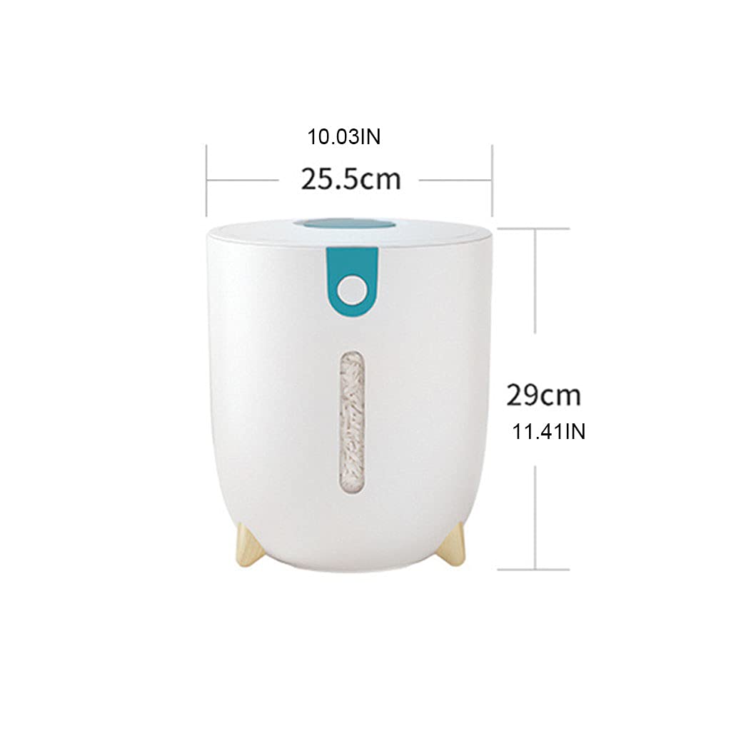 zhangaoyo Dispenser di riso con misurino 6 kg Contenitore di immagazzinaggio del grano Scatola di immagazzinaggio del grano grande contenitore di stoccaggio del grano dell'alimento della cucina