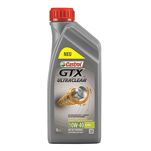 Castrol Limited 15A727 GTX Ultraclean 10W-40 A3/B4 Grey, 1 L