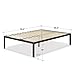 ZINUS Lorrick Metal Platform Bed Frame, Mattress Foundation, Easy, Bolt Free Assembly, Queen, Black