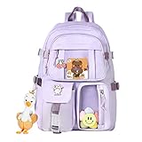 [SPooooN!] リュック キッズ 女の子 男の子 子供 こども 小学生 低学年 中学生 チェストベルト付 軽量 大容量 多機能 サイドポケット 可愛い