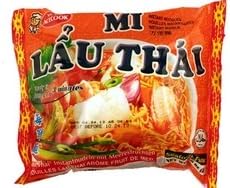 Vina Acecook, Mi Lau Thai Instant Noodles (Seafood Flavor), 2.8 oz (Pack of 30)