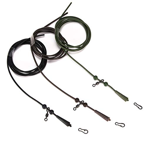 Clipe de pesca, 6 peças/conjunto de botões giratórios, haste de conector de pesca, acessórios para e