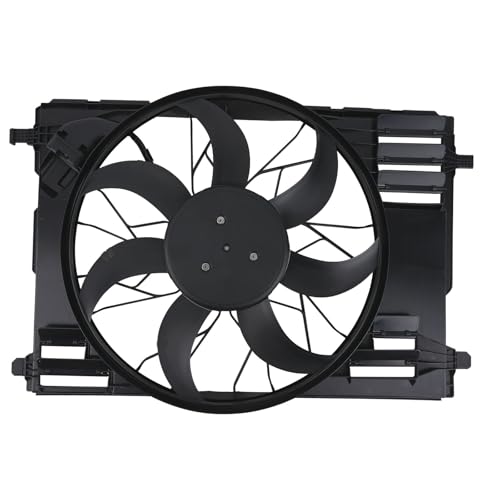 Image of maXpeedingrods Radiator Cooling Fan Assembly Fits for Mercedes-Benz CLA250 GLA250 GLB250 A220 2.0L, A2479060100 A2479060200 A2479067806