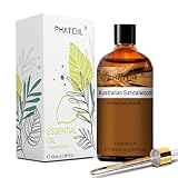 PHATOIL サンダルウッド アロマオイル 白檀 精油 エッセンシャルオイル 天然 100ml アロマ 加湿器・ディフューザー・アロマストーン用