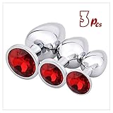 Material: Aluminiumlegierung 3pcs Round-shaped jewellery An-l Pl-ùg B-ütt T-ö-ys Luxusedelstein-Entwurf Bêginnêrs Mên, Wömén