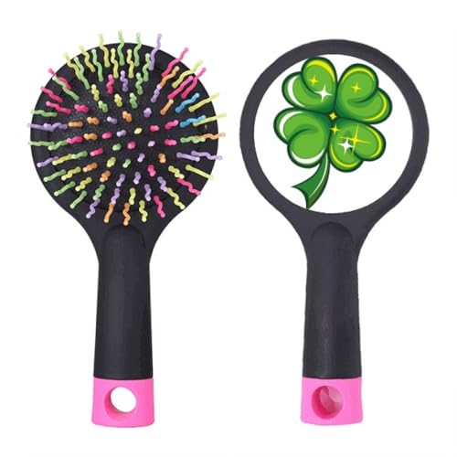 Brosse à cheveux démêlante anti-casse St Patrick's Day pour cheveux emmêlés