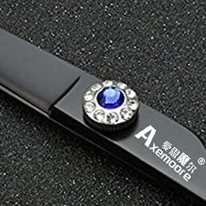 Miniatura 4 de Tijeras de peluquería de mano izquierda de 6 pulgadas Tijeras de adelgazamiento de pelo Negro Herramientas de salón de peluquería, uso en casa o