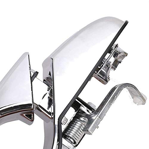 Mnjws Exterior Chrome Door Handle, Front Right Passenger Side, Compatible With 2007-2014 Cadillac Escalade Chevy Avalanche Silverado Suburban Tahoe Gmc Sierra Yukon, Replace # 22738722 84053436 80545 #TOP7