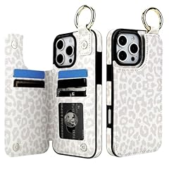 White Leopard Grip Ring