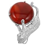 Construction en cristal élégante : fabriqué à partir d'une élégante pierre de cristal, ce pendentif offre une apparence et raffinée, chaîne dorée, pendentif cornaline