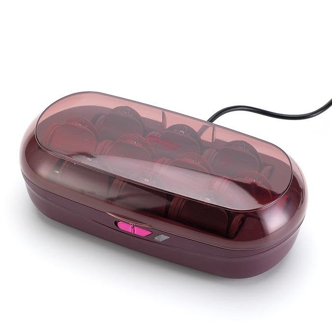 Heated Hair Rollers 10 in 1 PTC Heated Temperature Control Portable Curling Machine Curling Set, 450W, 90-Second Rapid Heating,10 Volume & Shine Rollers,10 Hair Clips-image-38