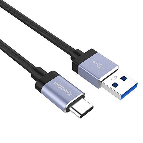 KingTop LOZ-sak-oz USB Type C 3.0 Cable Braided Cable with Reversible Connector for New MacBook 12