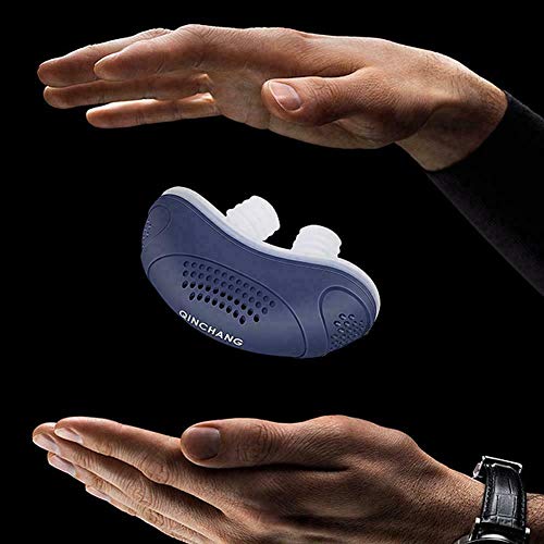 Micro Electric CPAP Noise Anti Snoring Device Sleep Stopper Aid Snore Apnea X5F3