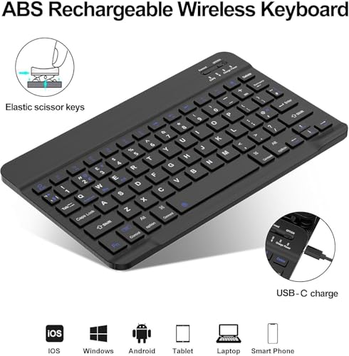 Keyboard Case for Lenovo Tab M11 / K11 LTE 11 Inch 2024, Magnetic Detachable Wireless Bluetooth Keyboard Cover, Folio PU Leather Case with Pencil Holder Auto Wake/Sleep, Multi-Angle Kickstand — view 5