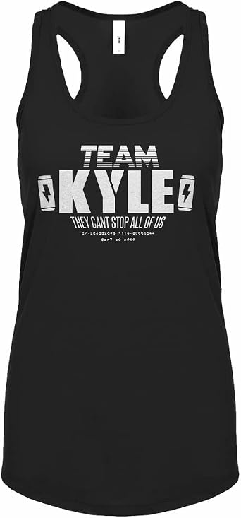 Team Kyle Womens Racerback Tank Top