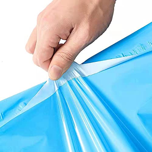 Sac de Courrier 100 Pcs/Lot PE Sac de courrier Bleu vêtements Emballage Sac épaissir étanche Express Sacs Auto-scellant adhésif Sac d'expédition (Color : 35x45cm)