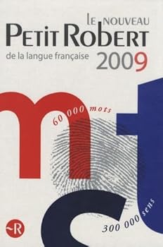 Hardcover Le Nouveau Petit Robert De La Langue Francaise 2009 Grand Format (French Edition) [French] Book