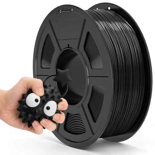Image of TECBEARS TPU Filament 1.75mm, 95A, 1kg Black