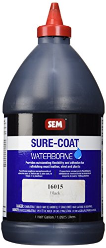 SEM 16015 Black Sure-Coat - 0.5 Gallon