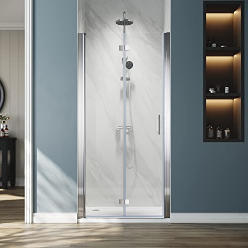 The 16 Bifold Glass Shower Doors in 2024 [Best Review Bathroom]