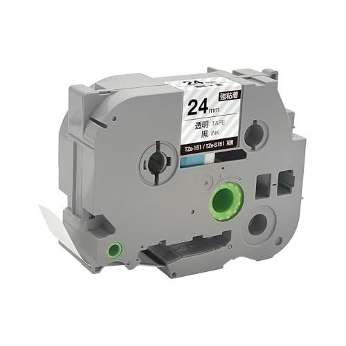 �u���U�[�p �s�[�^�b�` TZe-151 TZe-S151 24mm �����e�[�v ������ ���S�� �P�i �݊����x�� �e�[�v�J�[�g���b�W �e�[�v�J�Z�b�g TZe �e�[�v PT-9700PC PT-9800PCN PT-P900W PT-P910BT PT-P9