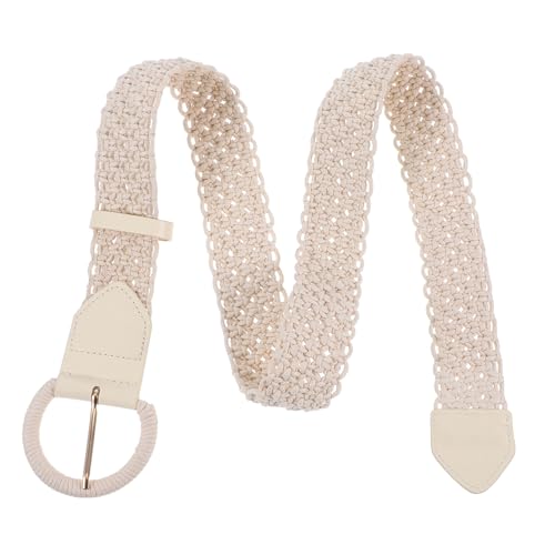 Ceinture tissée main FOMIYES : artisanat bohème d'exception pour vos pantalons