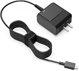 Superer AC Charger Fit for Asus Chromebook Notebook C201P C201PA C201 C201PA-DS01 C201PA-DS02 11.6 Inch Laptop Power Supply Adapter Cord (Square tip not fit Type C)