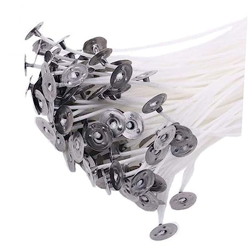 Artibetter 200 piezas Mechas para Velas de Algodón miniatura 3