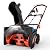 SENIX Electric Snow Blower,18 Inch Snow Thrower, Corded Snow Blower with 8-Inch Clearing Depth, 600lbs/min, 33ft Max Throw Distance, 15Amp 1700 Watt Motor, 4 LED Lights (STE14-M)
