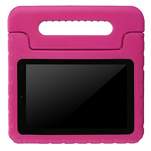 BMOUO Kids Case for Fire 7 2017 - ShockProof Case Light Weight Case Super Protection Cover Handle Stand for Children for Fire 7