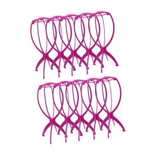 harayaa 10 pçs chapéu expositor perucas modelo de exibição decoração estável armazenamento perucas s