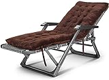 Zero Gravity klappbare Liegestühle mit extra dickem Kissen, für Strand, gepolsterte...
