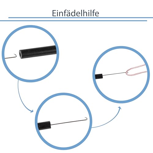 Zeltstangen aus Fiberglas mit Ø 7,9 mm und 400 cm Länge – 7 Segmente