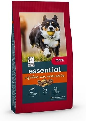 MERA Essential Softdiner 12,5kg Hundefutter trocken mit viel Omega-3 & 6 | Alleinfutter - gesunde, ausgewogene Rezeptur mit natürlichen Zutaten, unterstützt Haut & Fell, für alle R