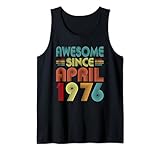 Photo Gallery awesome since april 1976 birth of birthday 1976 vintage idea canotta Photo Gallery awesome since april 1976 birth of birthday 1976 vintage idea canotta
