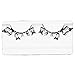 EMILYSTORES Deers And Butterfly Fashion Black Paper Lashes False Eyelashes 1 Pair