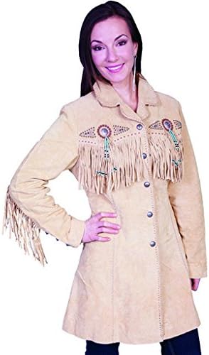 Scully Women's Beaded Fringe Coat - L615-27