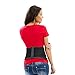 Lower Back Brace Belt by AidBrace - Fast Lower Back Pain Relief for Herniated Disc, Sciatica, and Scoliosis for Men & Women - Includes Removable Lumbar Pad (Small/Medium)