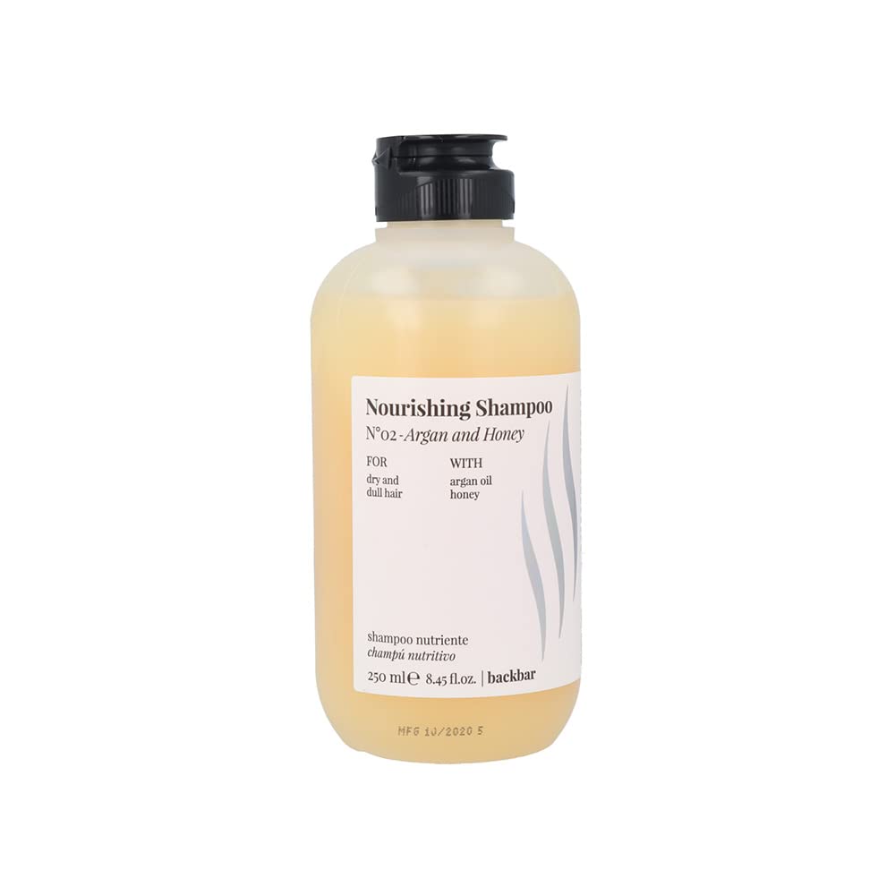 Back Bar Nourishing Shampoo Nº02-Argan&Honey 250 Ml - 4
