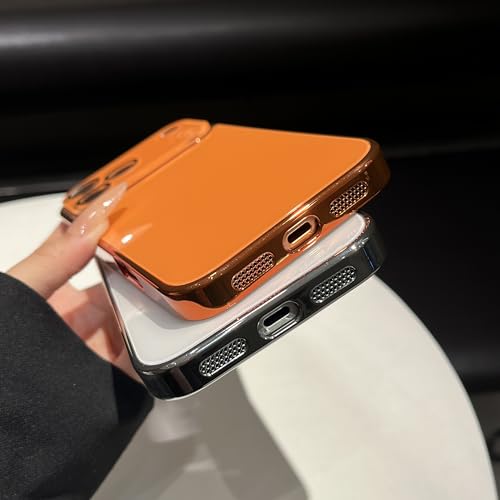 Coque iPhone 16 Pro rose Caseative avec cadre galvanisé et protection objectif - 6