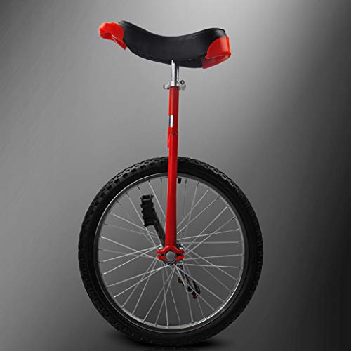 Review Lahshion Wheel Trainer Unicycle, Balance Bikes Wheelbarrow,Freestyle Unicycle 16(Red)