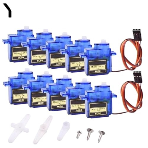 Servomoteur analogique SG90 pour réparer un drone ou piloter un bras robotique 4 unités
