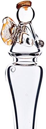 Glass Whisky Water Dropper with an Angel Top, Hand Made in Scotland - Glass Whisky Water Pipette for Scotch, Irish, Bourbon or Rye - Whisky Gift, Whisky Bar Accessory by Angels' Share Glass